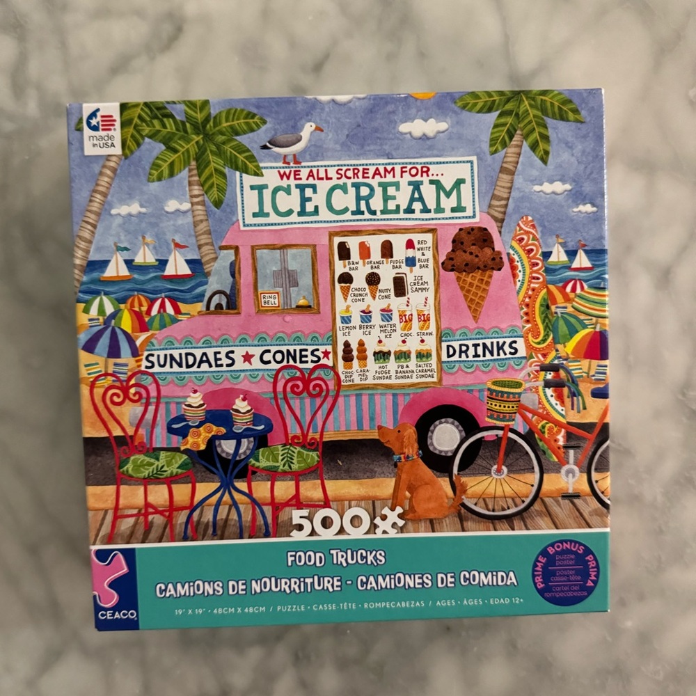 500 Puzzle Ice Cream Truck or Trade :)